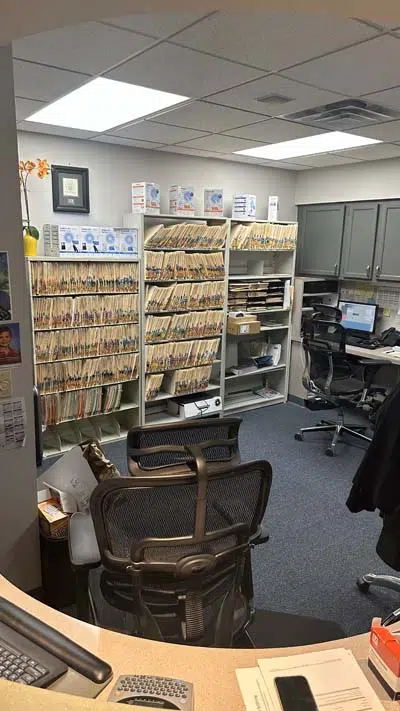 a look at the front office inside of Innovative Dental Ideas in Hilliard, OH